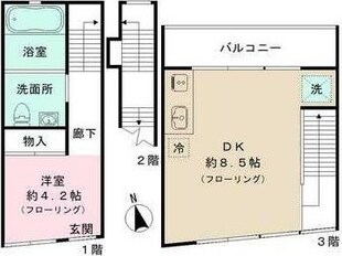 神楽坂薫木荘の物件間取画像